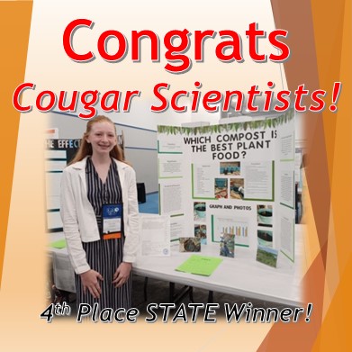  State Science Fair Winner!